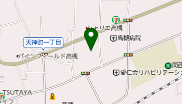 愛仁会看護助産専門学校の地図画像