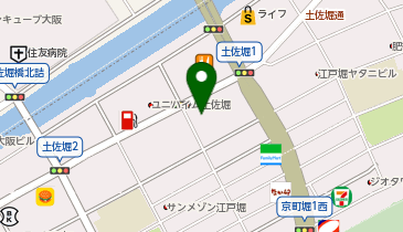 大阪鉄道・観光専門学校の地図画像