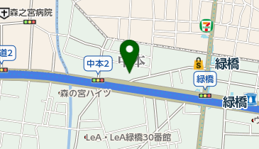 大阪情報専門学校の地図画像