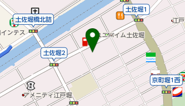 大阪テーマパーク・ダンス専門学校の地図画像