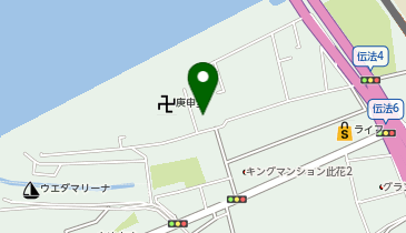 勢至学園保育所の地図画像