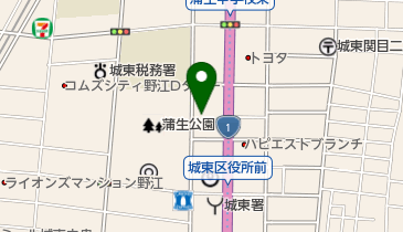 わんわん保育園の地図画像