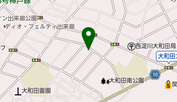 キッズコート大和田保育園の地図画像