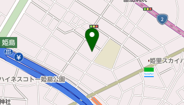 大阪市立姫里保育所の地図画像