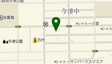 大阪市立今津保育所の地図画像