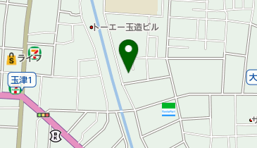 中本保育園の地図画像