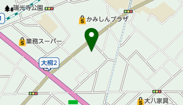 大阪市立西大道保育所の地図画像