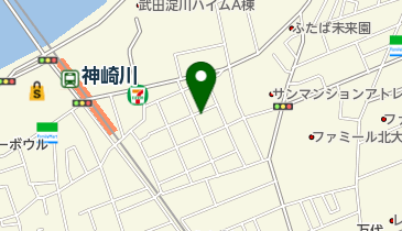 ふたば乳児園の地図画像