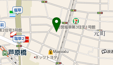 大阪市立小田町保育所の地図画像