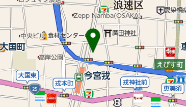 大阪市立広田保育所の地図画像