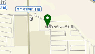 堺市立美原ひがしこども園の地図画像