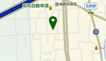 堺市立美原にしこども園の地図画像