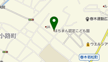 はちまん認定こども園の地図画像