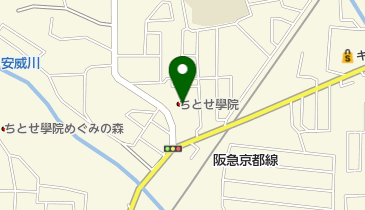 認定こども園ちとせ學院の地図画像