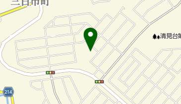 天宗清見台園の地図画像