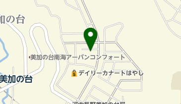 美加の台保育園の地図画像