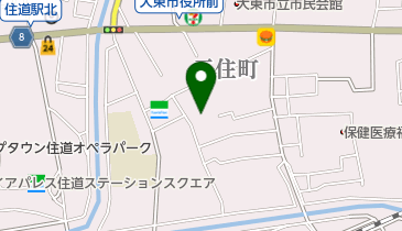 認定こども園住道こども園の地図画像