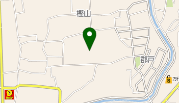 郡戸こども園の地図画像