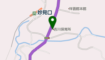 吉川保育所の地図画像