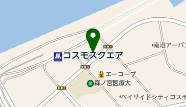 こすも保育園の地図画像