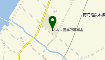 アルン西鳥取夢学舎の地図画像