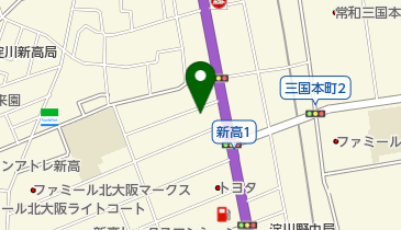 ほっぺるランド新高の地図画像