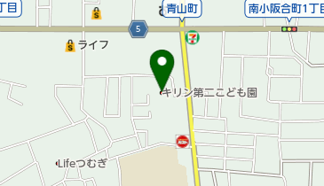 キリン第二こども園の地図画像