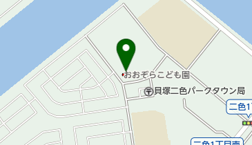 おおぞらこども園の地図画像