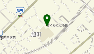 泉佐野市立さくらこども園の地図画像
