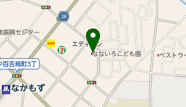 なないろこども園の地図画像