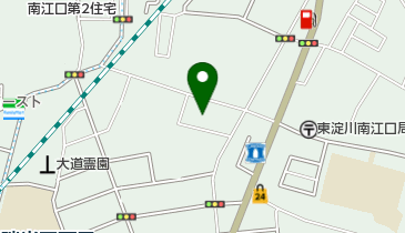大阪市立南江口保育所の地図画像