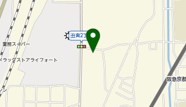 天王こども園つぼみの地図画像