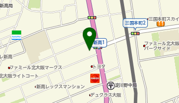 ほっぺるランドにいたかみなみの地図画像