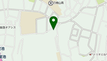 幼保連携型刀根山こころこども園の地図画像