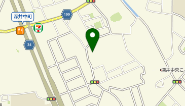 幼保連携型認定こども園中町こども園の地図画像