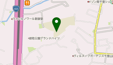 吹田市立千里新田こども園の地図画像