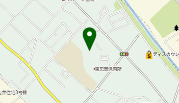 忠岡町立東忠岡こども園の地図画像