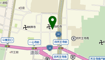 松福幼児学園キッズコート天王寺の地図画像
