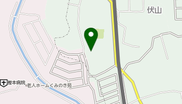 伏山こども園の地図画像