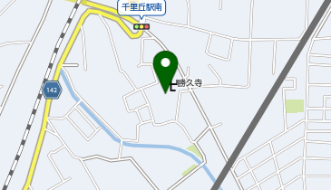 勝久寺保育園の地図画像