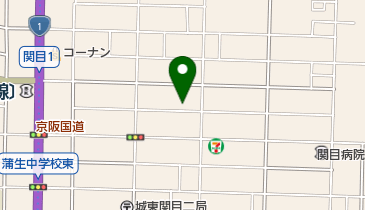 阪大予備校の地図画像
