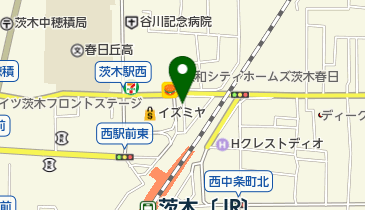 デバイド教育システムJR茨木校の地図画像