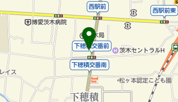 茨木カレッジ学院の地図画像