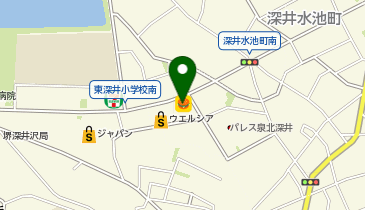 深井看護医学ゼミナールの地図画像