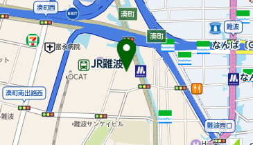 代々木ゼミナール国際教育センター大阪南校の地図画像