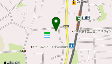 アップ教育企画研伸館ハイスクール山田校の地図画像