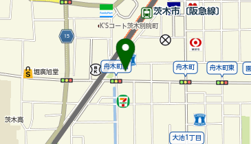 駿台予備学校茨木校2号館の地図画像