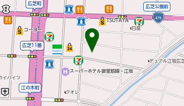 大阪サービスセンターの地図画像