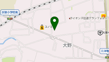 アイフルホーム大阪大東店の地図画像