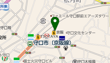 京阪百貨店守口店の地図画像